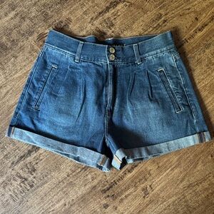 American Eagle Outfitters Dark Blue Jean Shorts